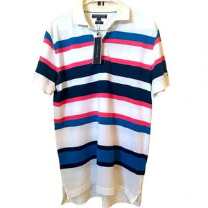 NWT Tommy Hilfiger Men’s Striped Shirt Reg Fit Size M